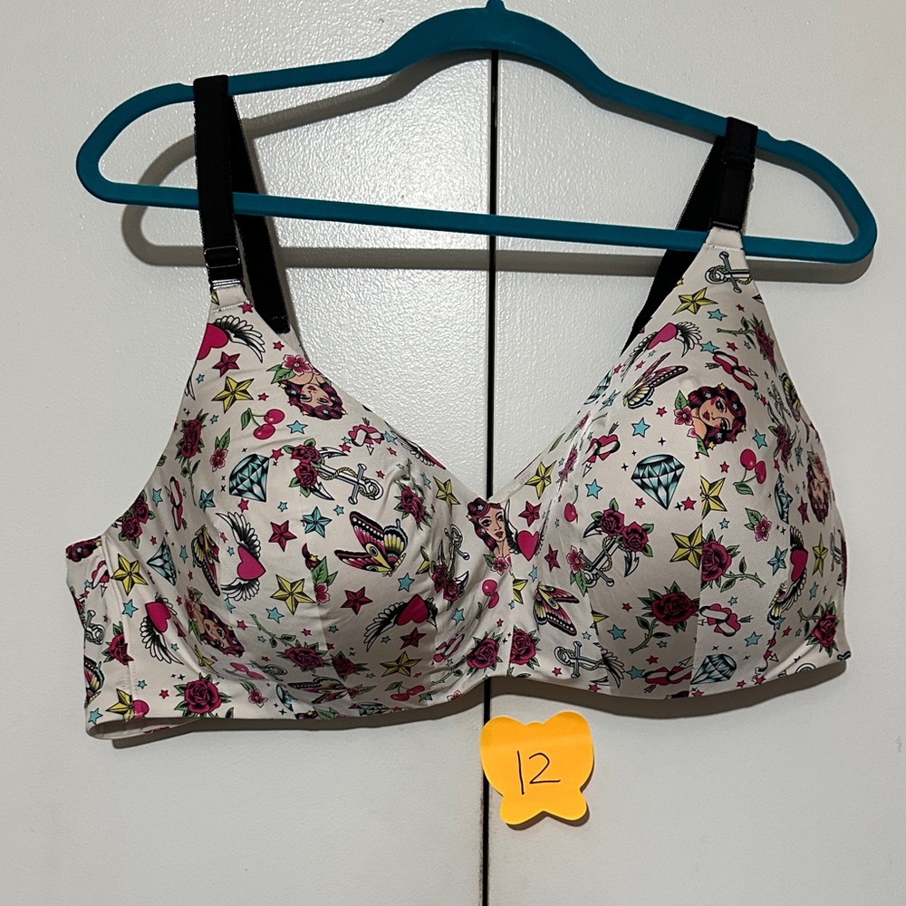 Torrid Multicolor Patterned Bra - image 1